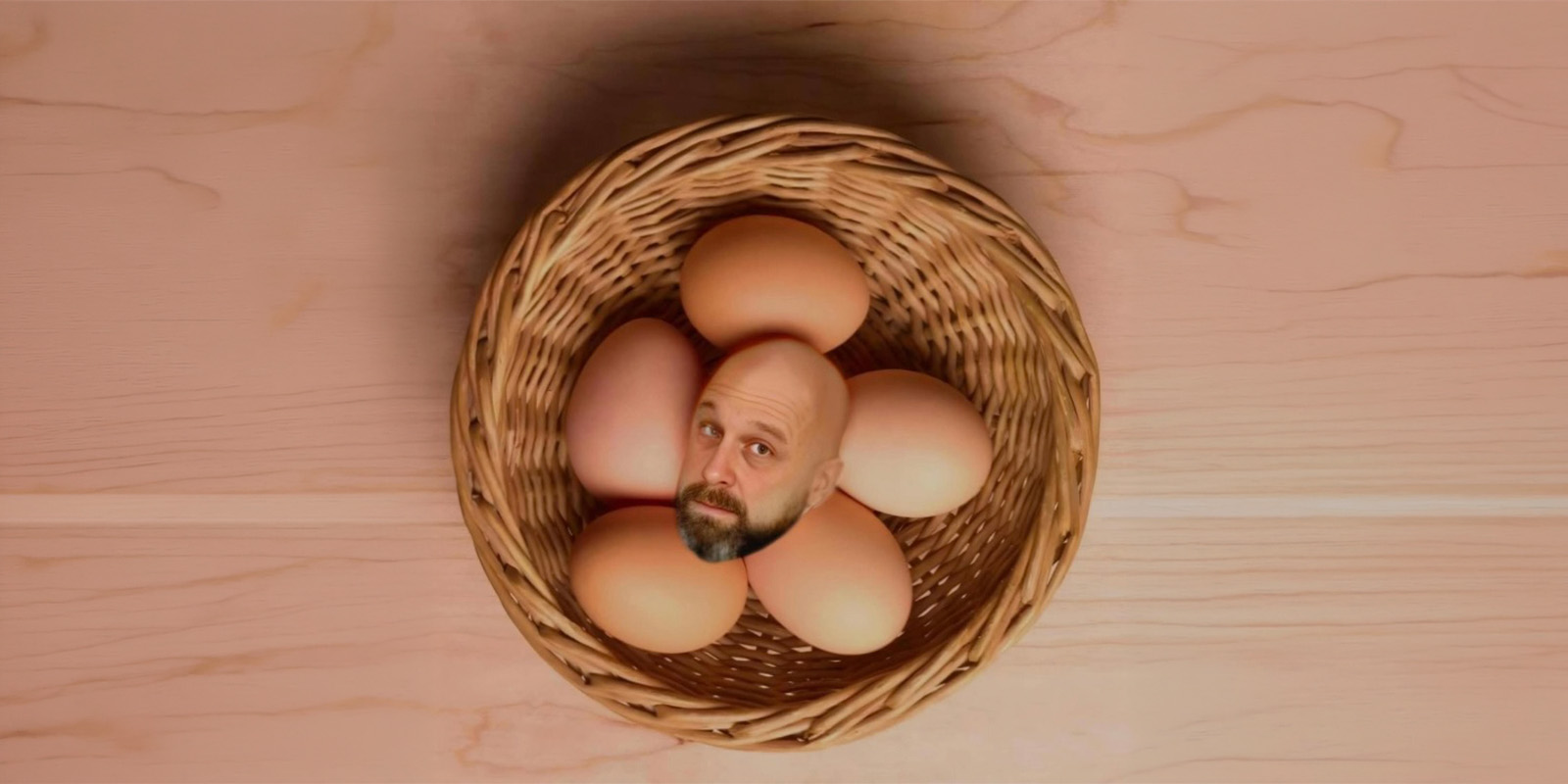 Kris Davies: Cracked | Plymouth Comedy Festival, Bread & Roses event artwork