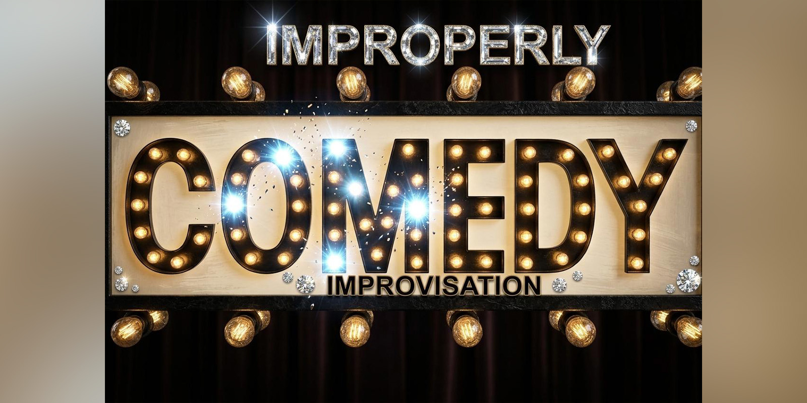 Improperly: Improvised Comedy Show | Plymouth Comedy Festival, Bread & Roses event artwork