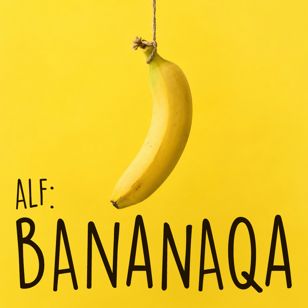 Alf: Bananaqa | Plymouth Comedy Festival: University of Plymouth listing artwork