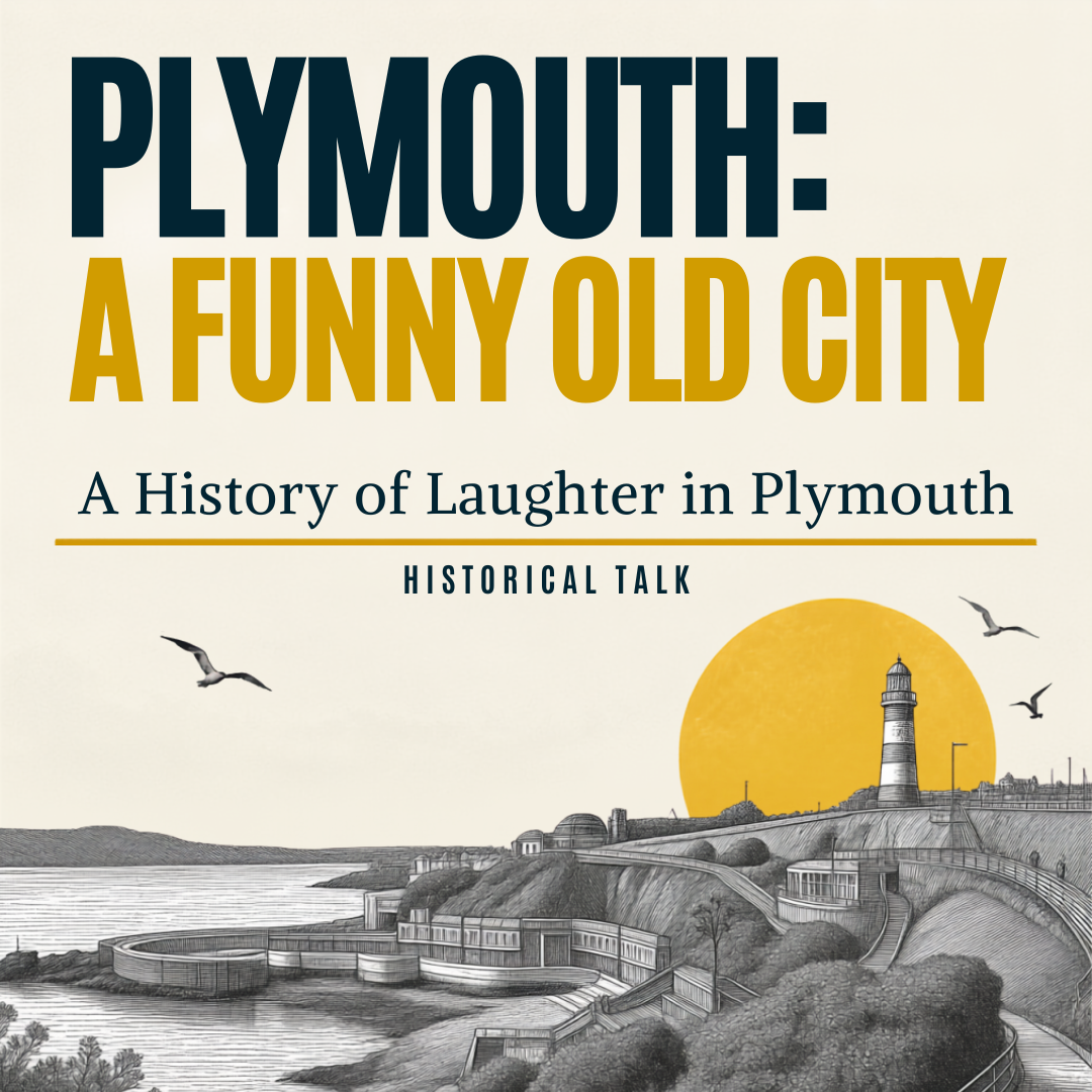 Plymouth: A Funny Old City | Plymouth Comedy Festival: The Box - Learning Room listing artwork
