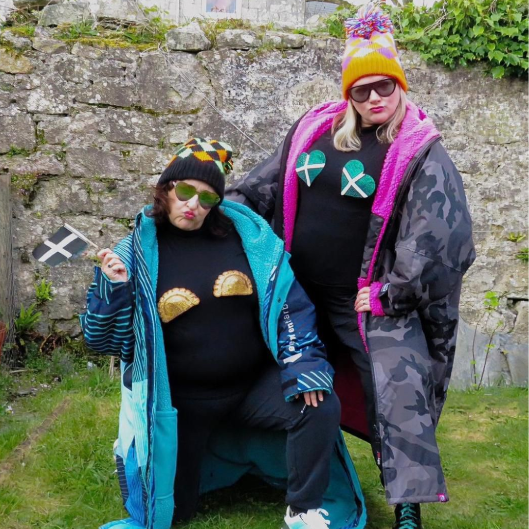 Anna Keirle and Suzy Bennett are: ‘The Westcountry Pincer Movement - Remix’ | Plymouth Comedy Festival: The Box - Kitchen and Bar listing artwork
