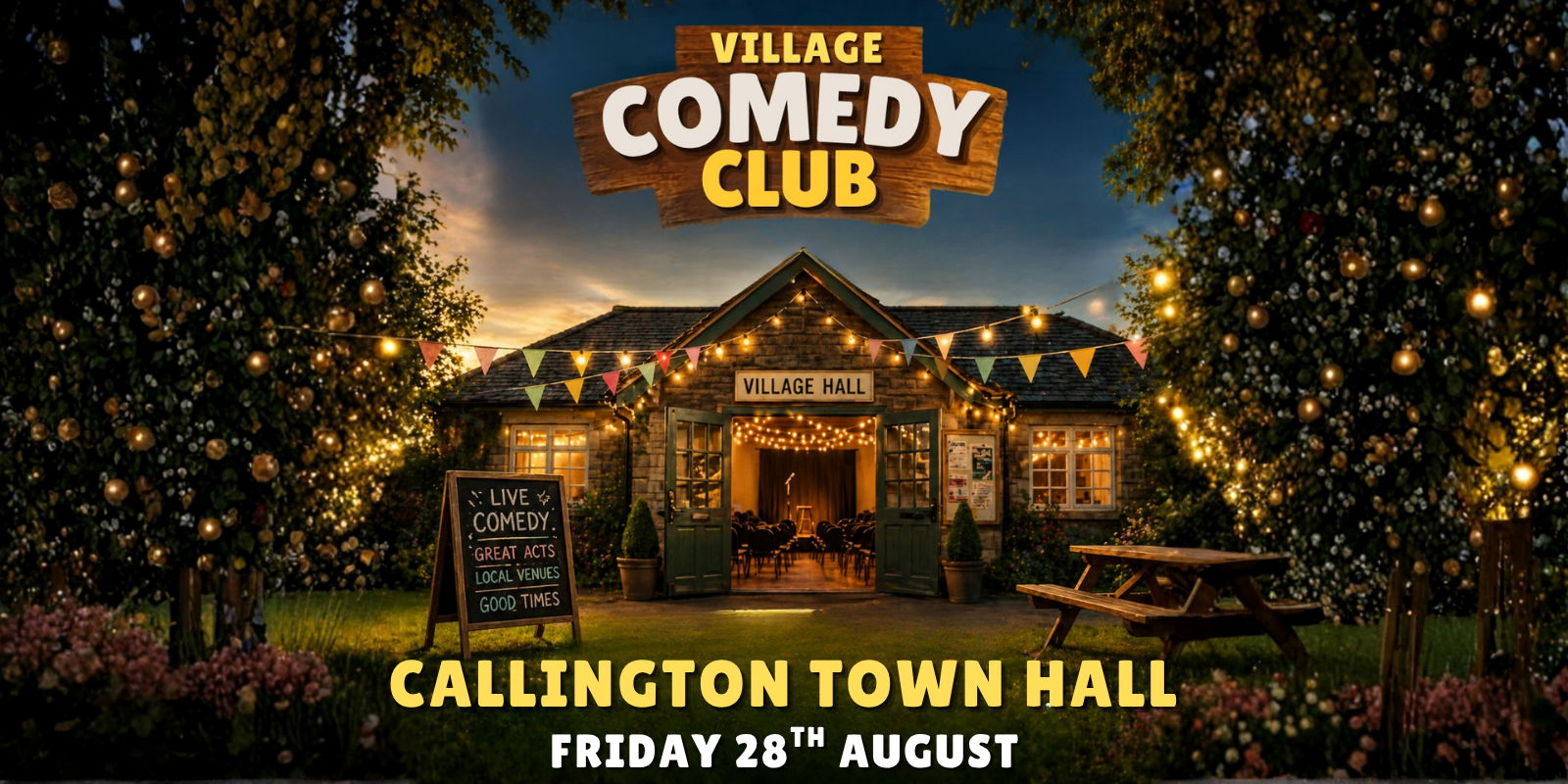 Callington Town Hall - Village Comedy Club Tour
