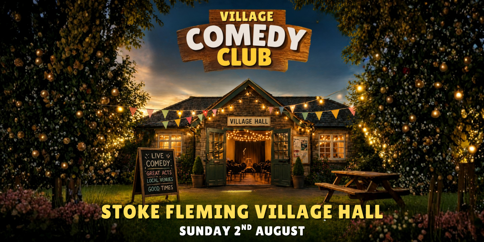 Stoke Fleming - Village Comedy Club Tour