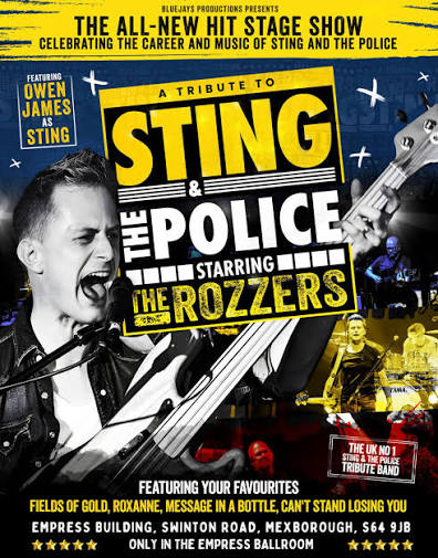 A Tribute to Sting & The Police - starring The Rozzers listing artwork